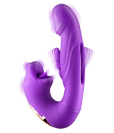 Vibromasseur rabbit 3-en-1 à triple stimulation Kissy - CC531055020120